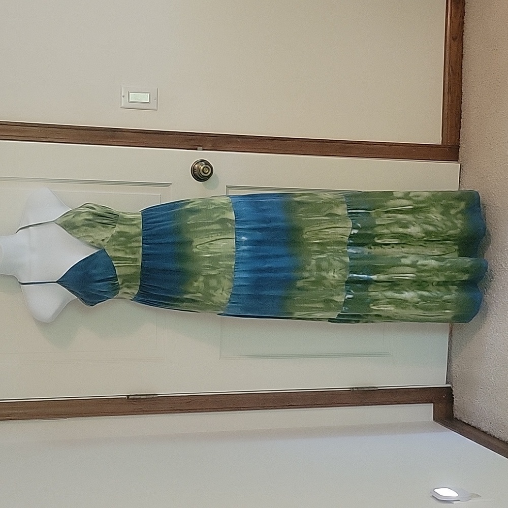 Piper & Blue summer maxi dress sz M